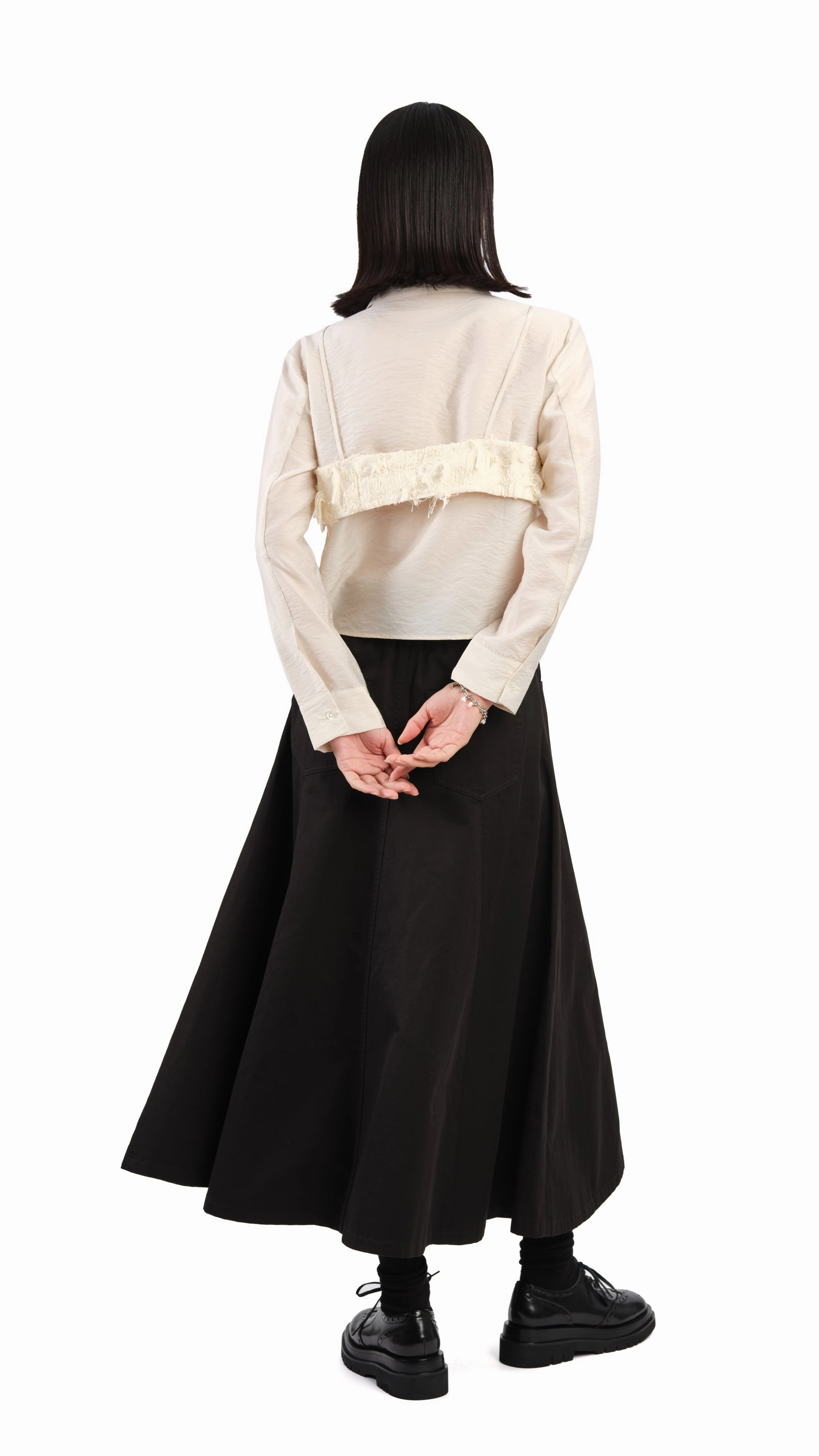 2 In 1 Fancy Jacquard Shirt