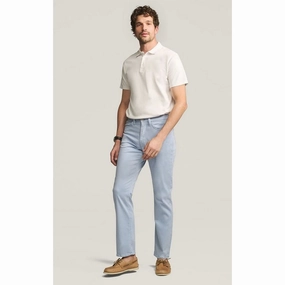 34 Heritage | Charisma Relaxed Straight Sky Twill