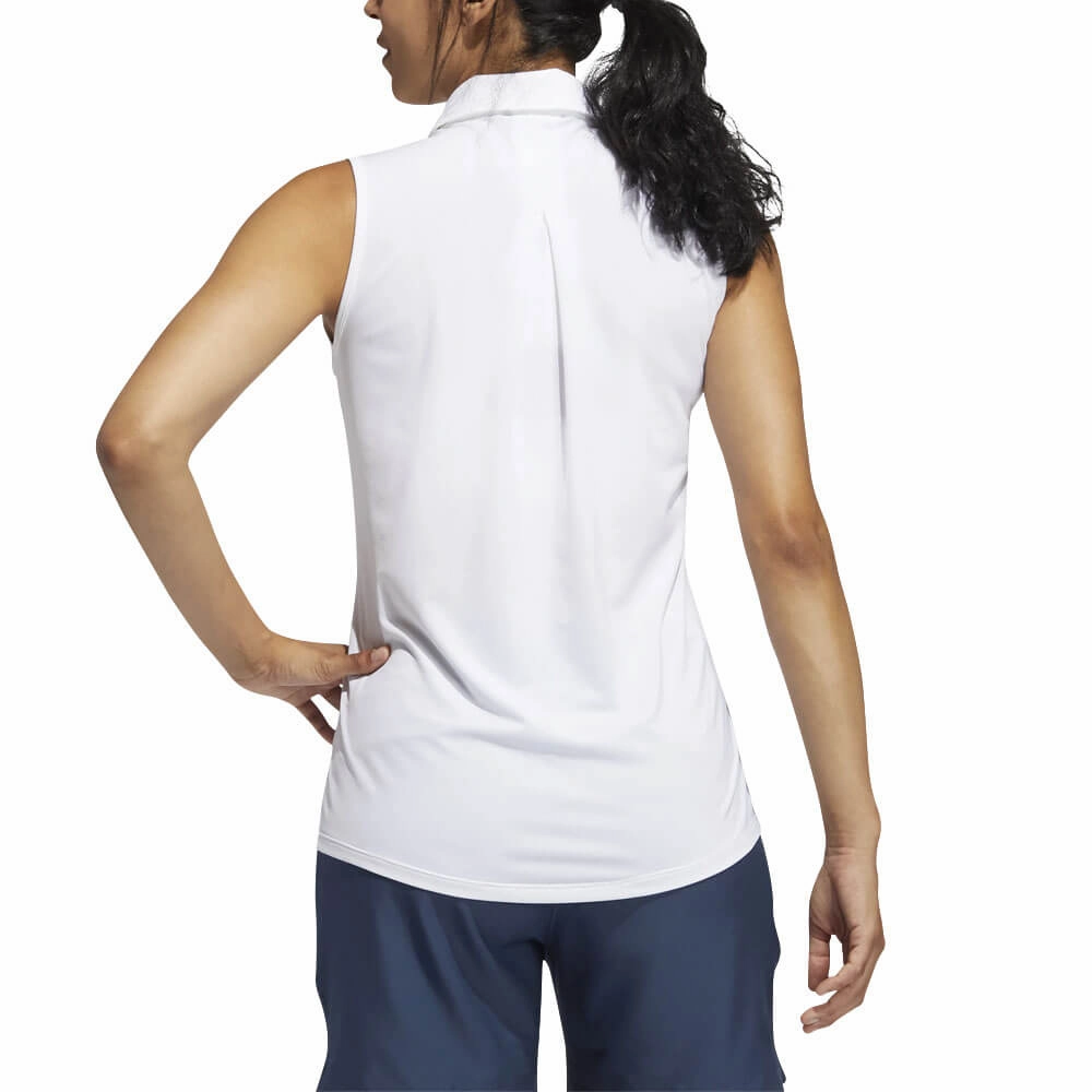 Adidas Ultimate 365 Solid Golf Polo White - SS21 Women