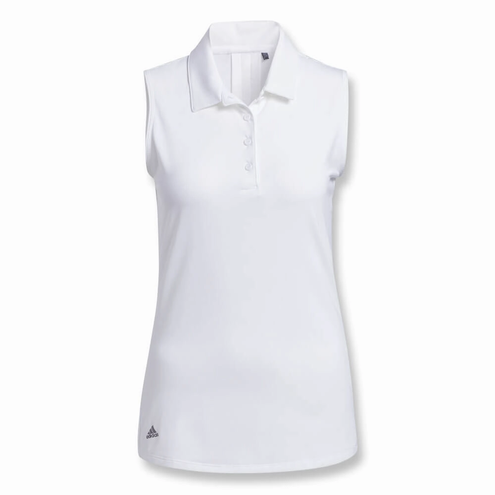 Adidas Ultimate 365 Solid Golf Polo White - SS21 Women