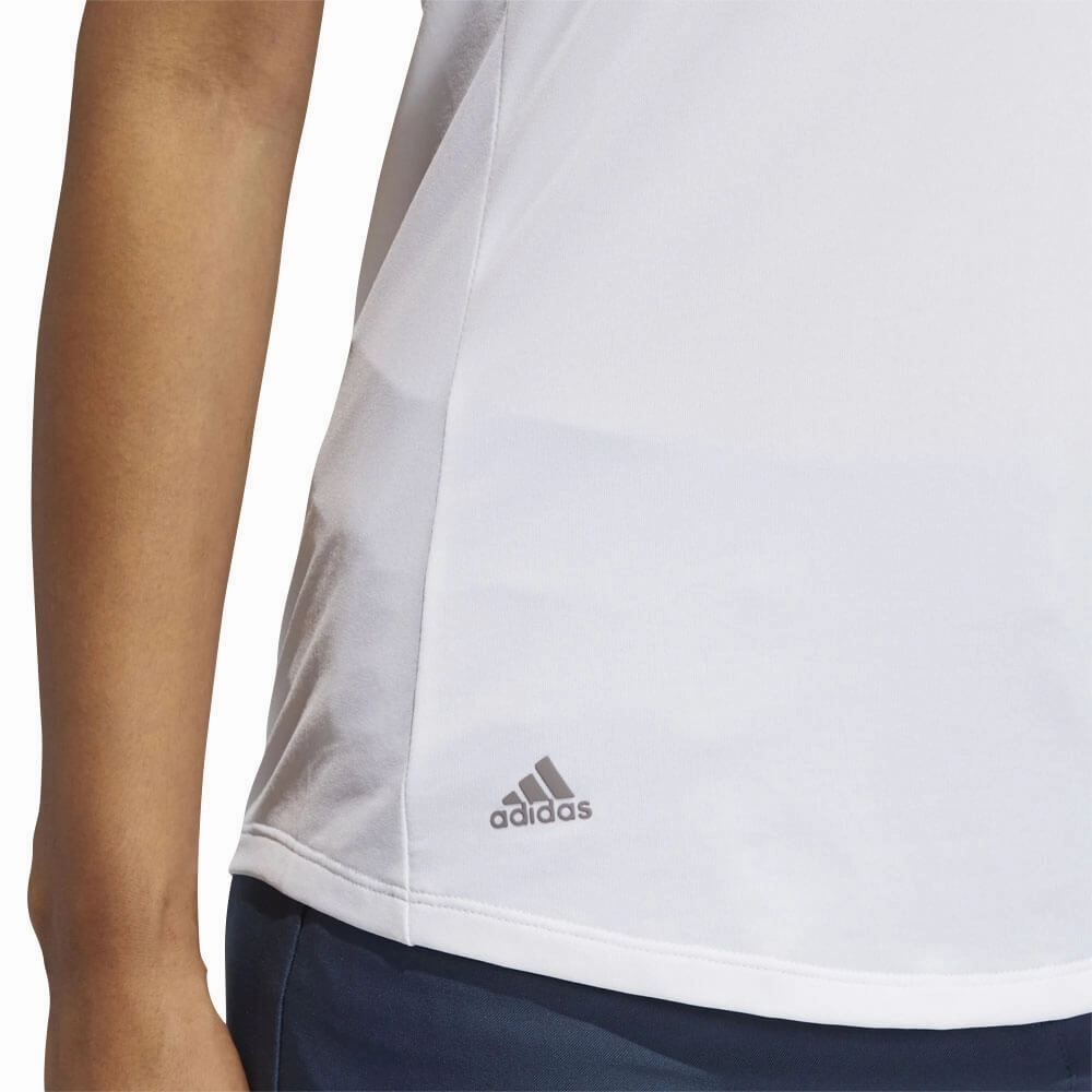 Adidas Ultimate 365 Solid Golf Polo White - SS21 Women