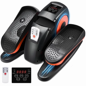 BAOKALER USNP20240722b6c9 Under Desk Elliptical Leg Exerciser for Seniors Portable Quiet Pedal Exerciser with Remote Control Adjustable Speeds