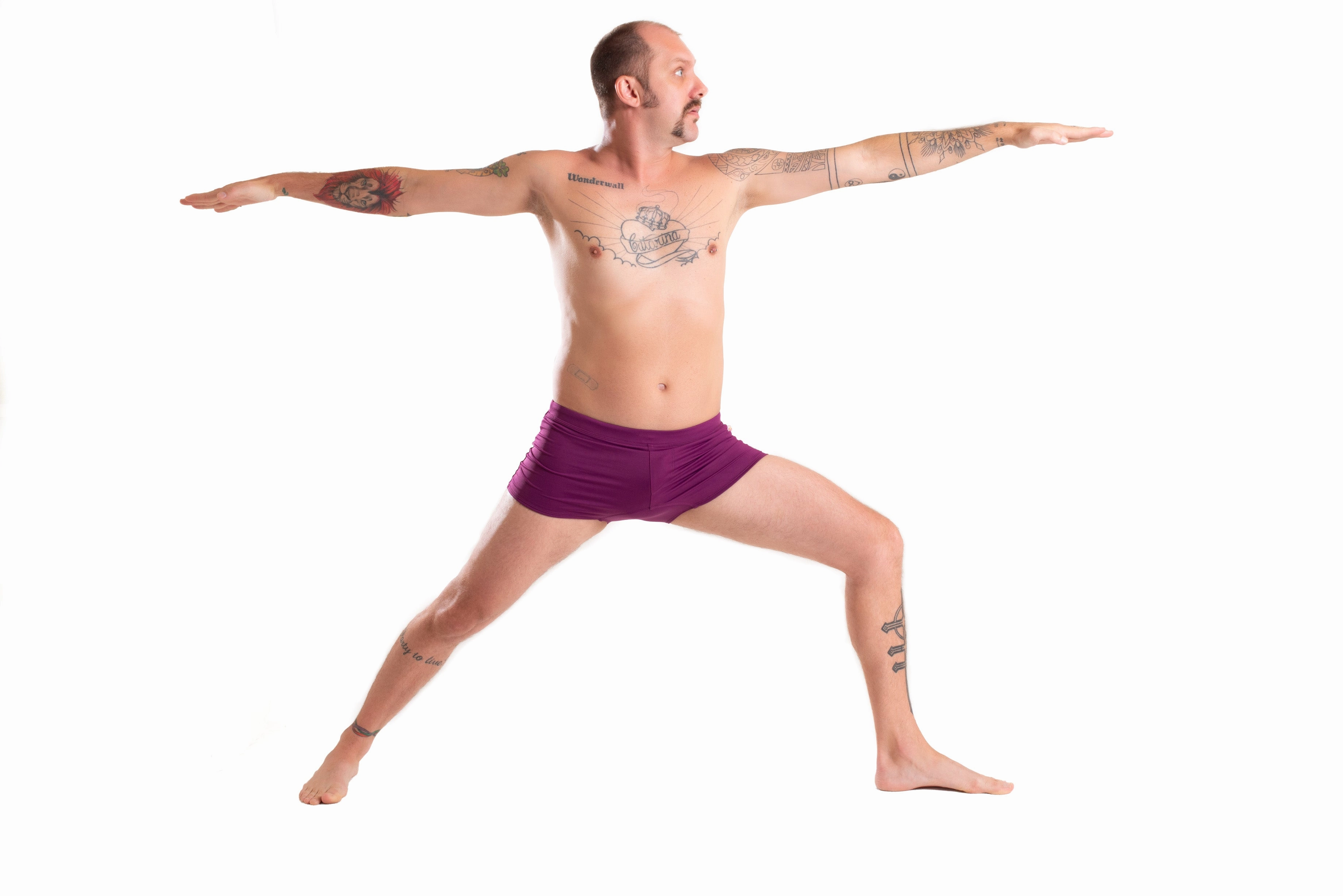 Brazilian Style Trunks, Burgundy, Cool Form Light