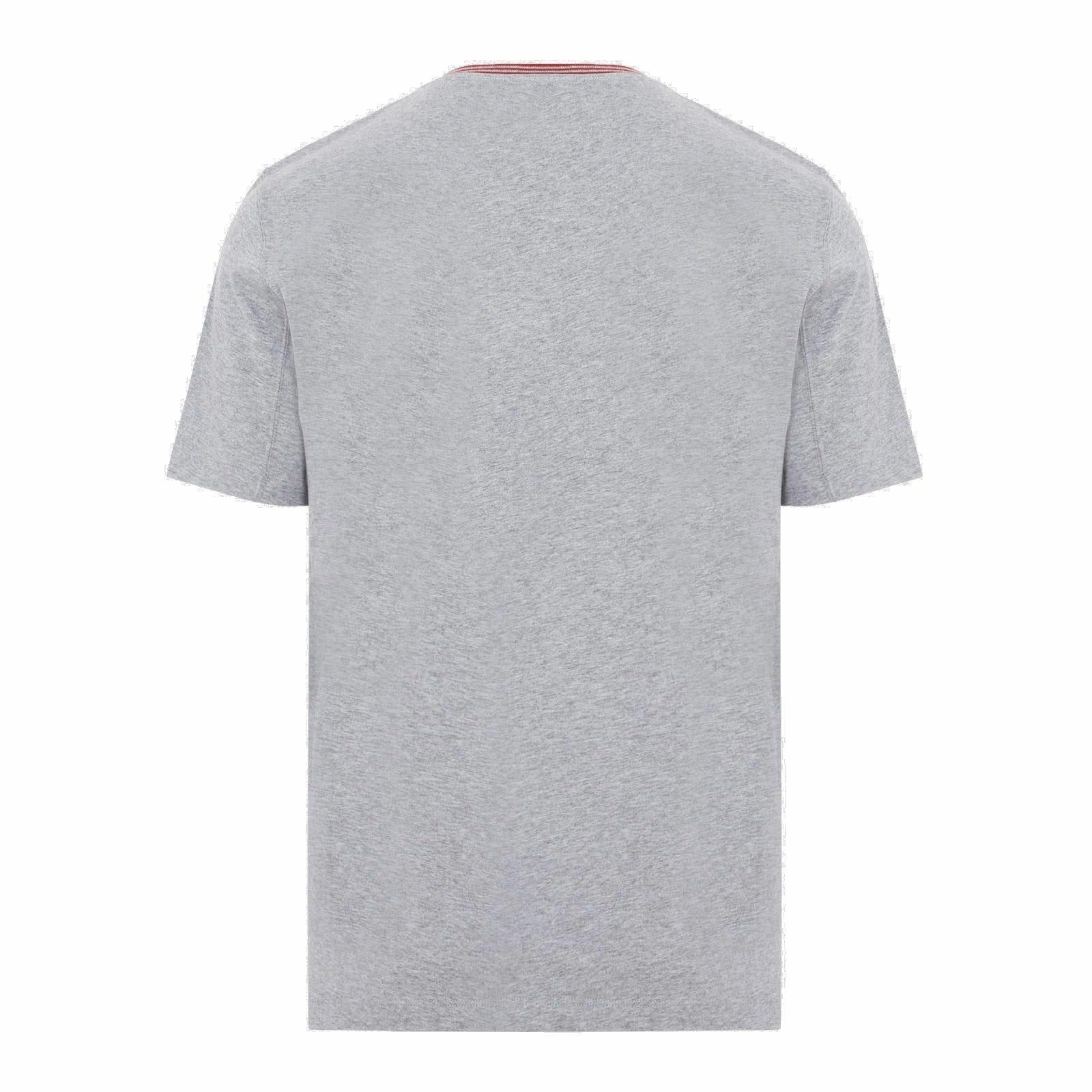 Brunello Cucinelli Stripe Trim Crewneck T-Shirt