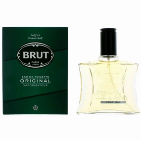 Brut Men's Eau De Toilette Spray - Brut Original Captivating Fragrance, 3.4 oz