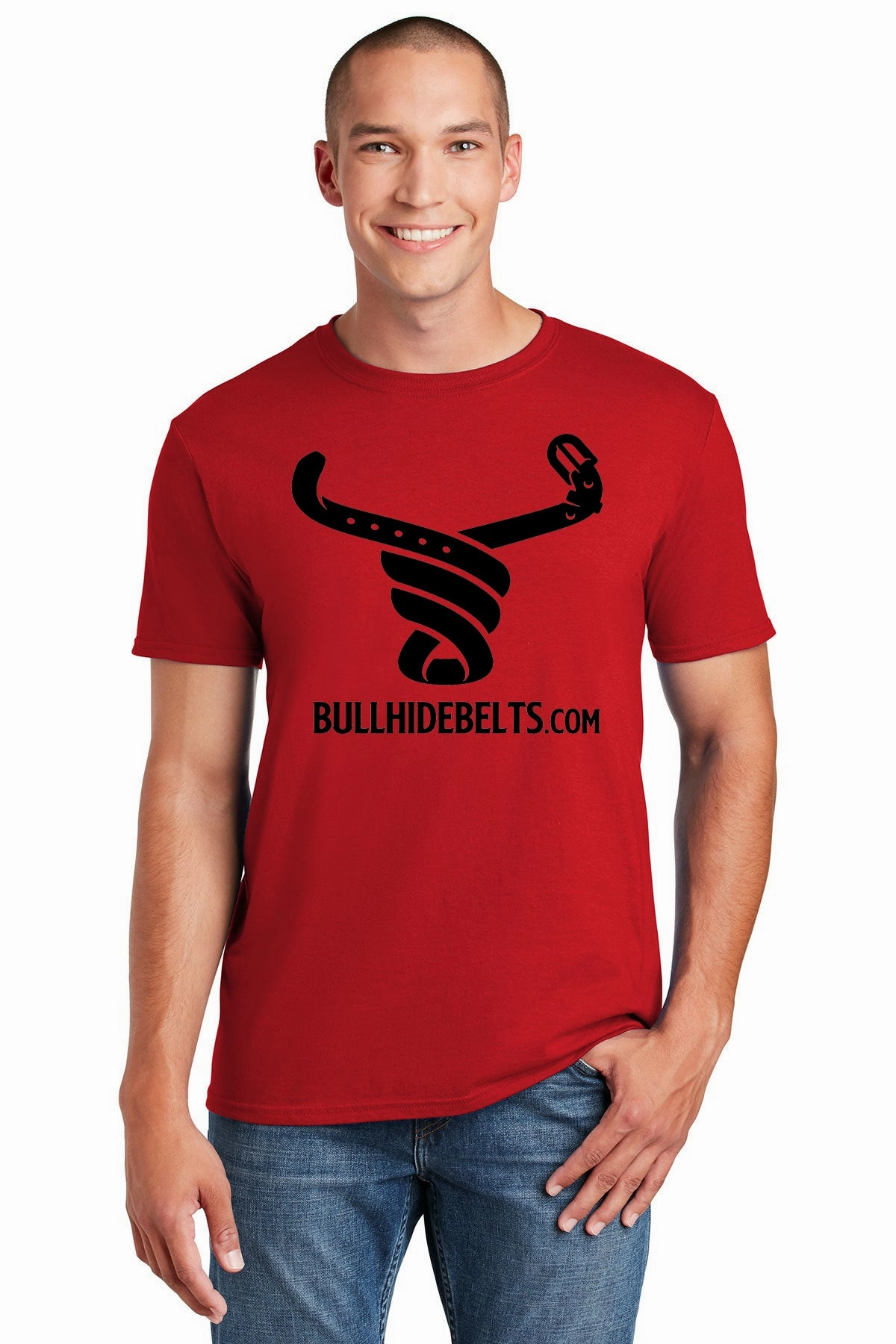 BullhideBelts.com Logo Adult T-Shirt