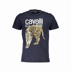 Cavalli Class Cotton Men Men's T-Shirt