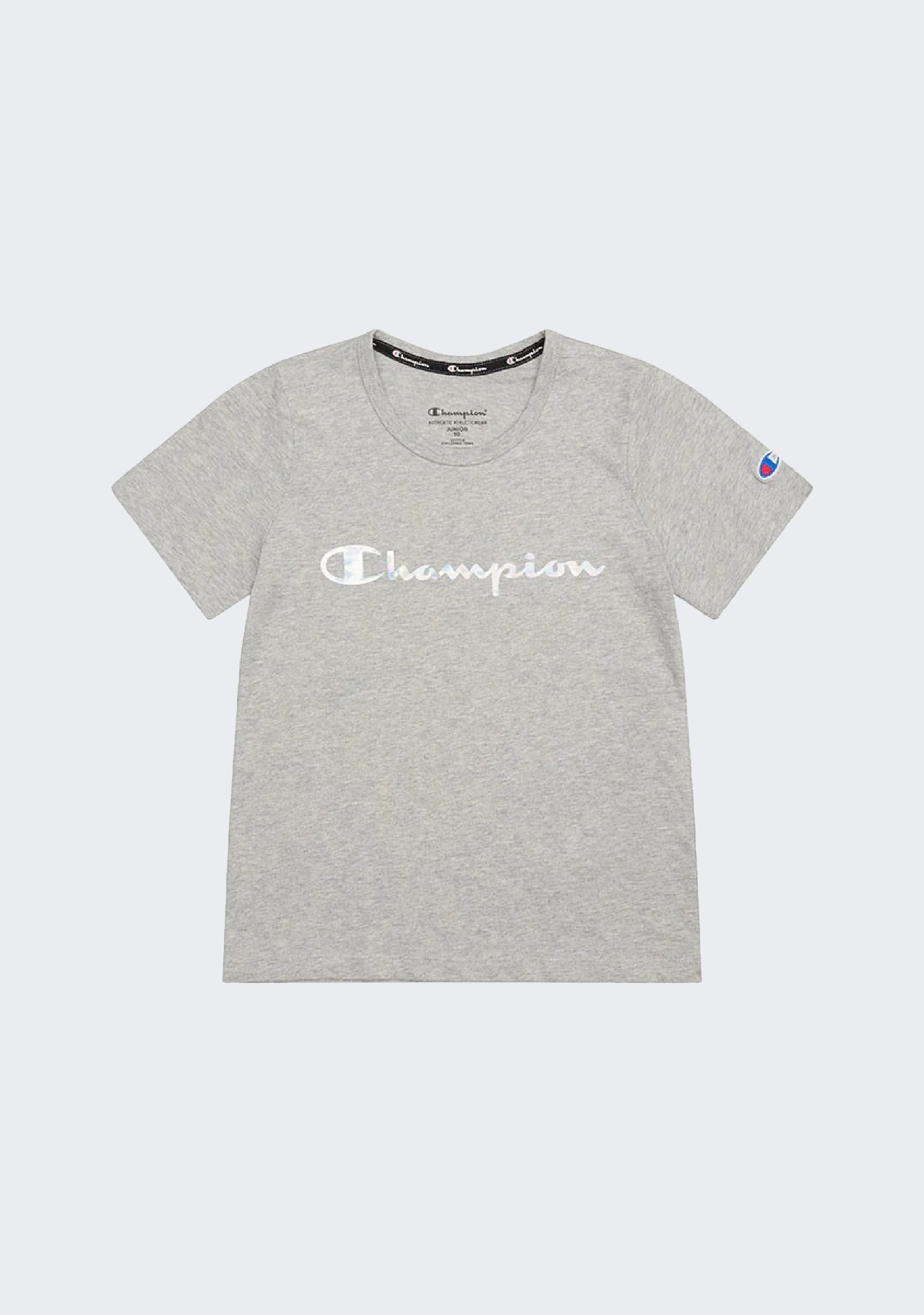 Champion Junior Foil Script Tee