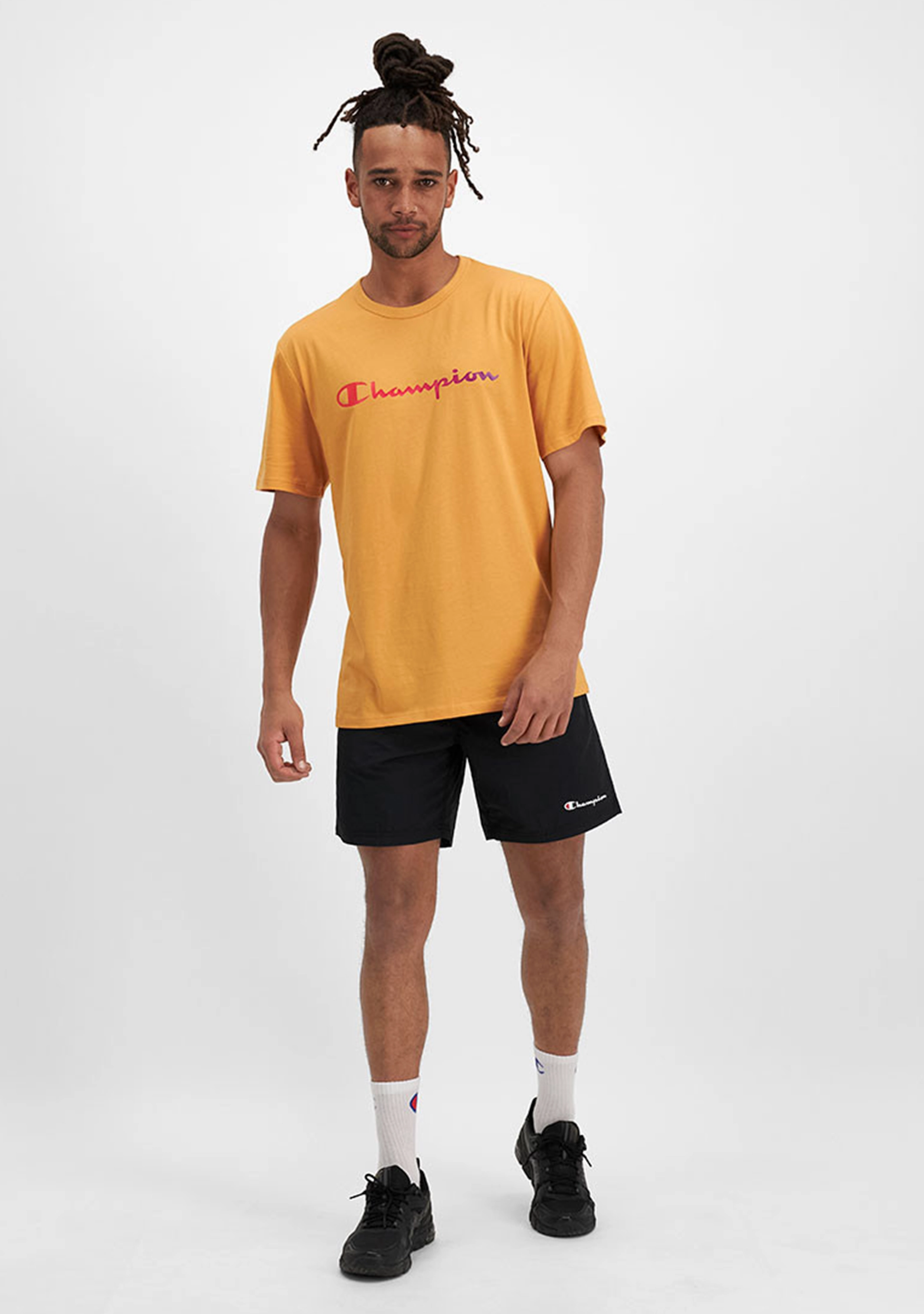 Champion Mens Ombre Script Tee