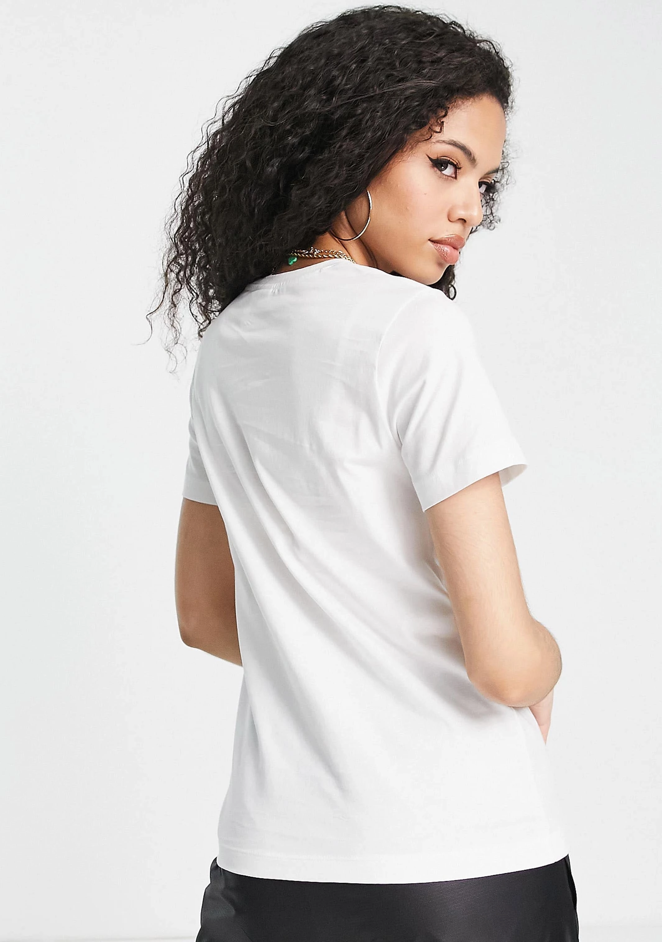 Champion Women's Ombre Script Short Sleeve Tee White