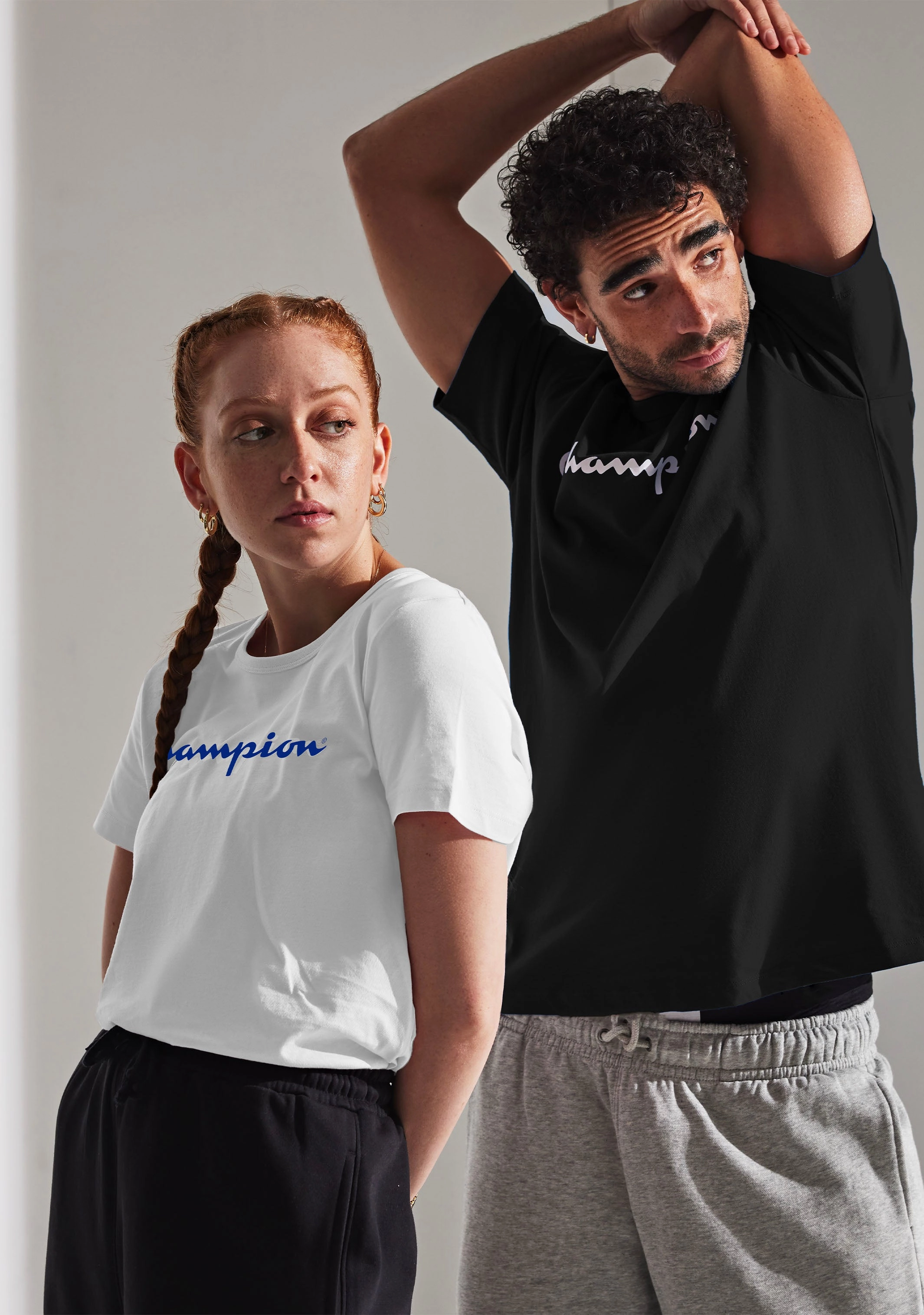 Champion Women's Script Short Sleeve Tee