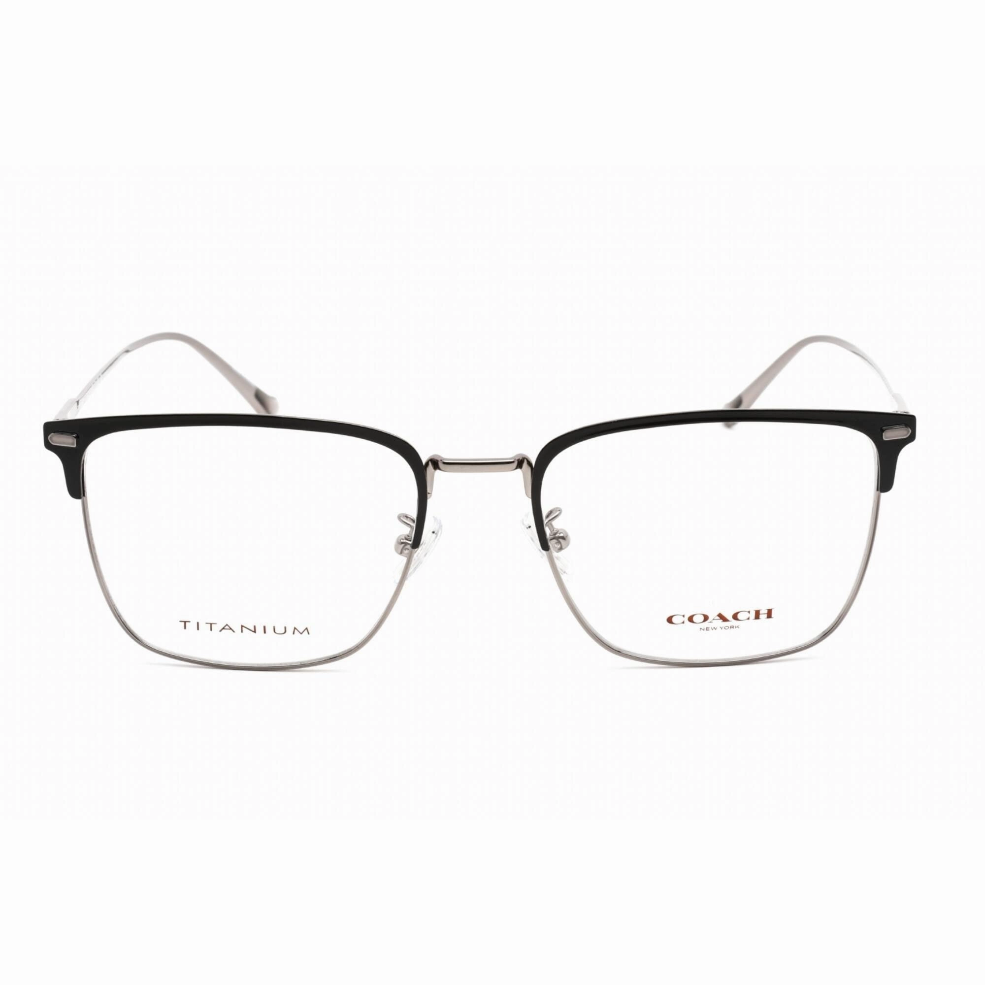 Coach Men's Eyeglasses - Black/Light Gold Metal Rectangular Frame | 0HC5149T 9004