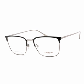Coach Men's Eyeglasses - Black/Light Gold Metal Rectangular Frame | 0HC5149T 9004