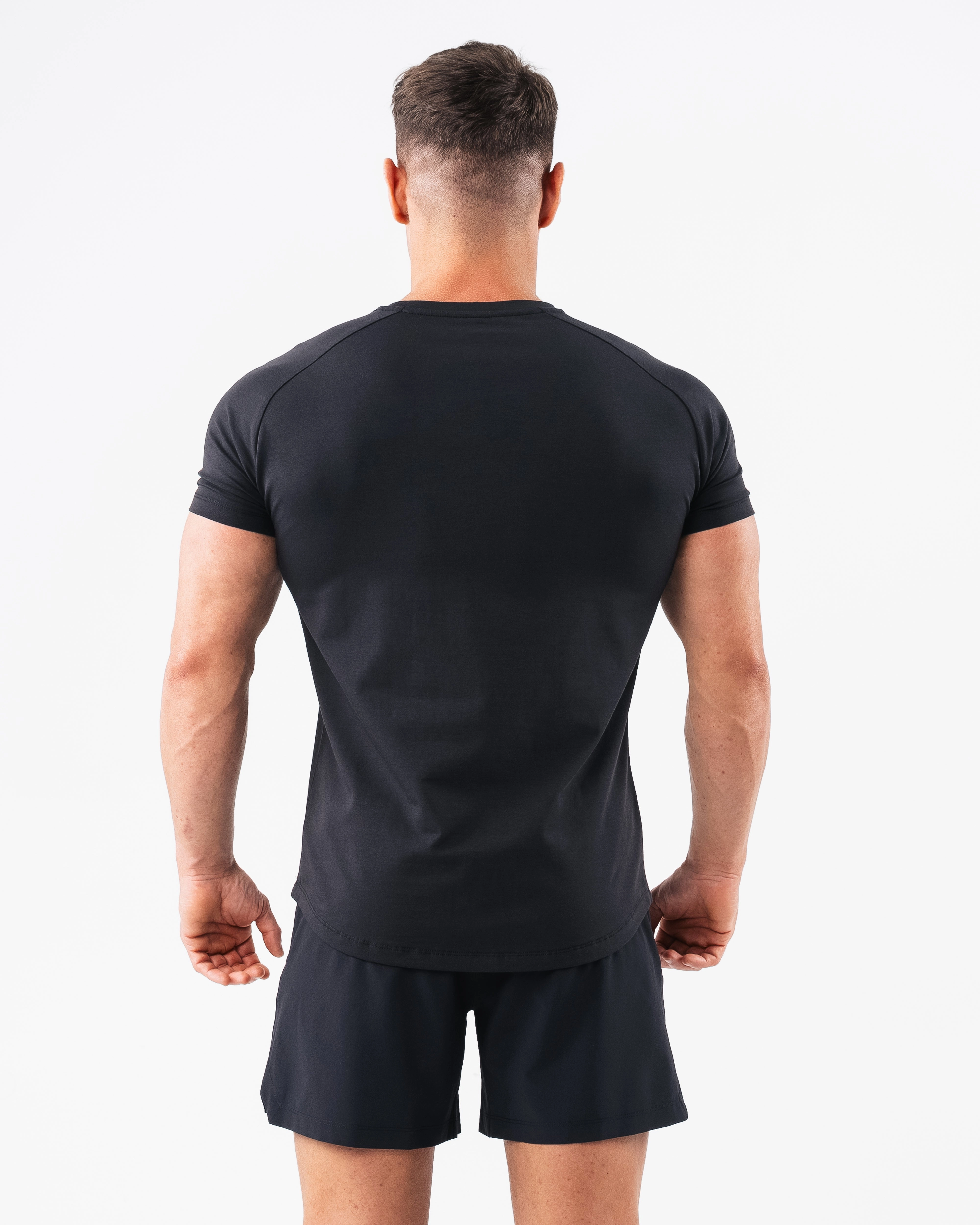 Core Tee - Black / Red