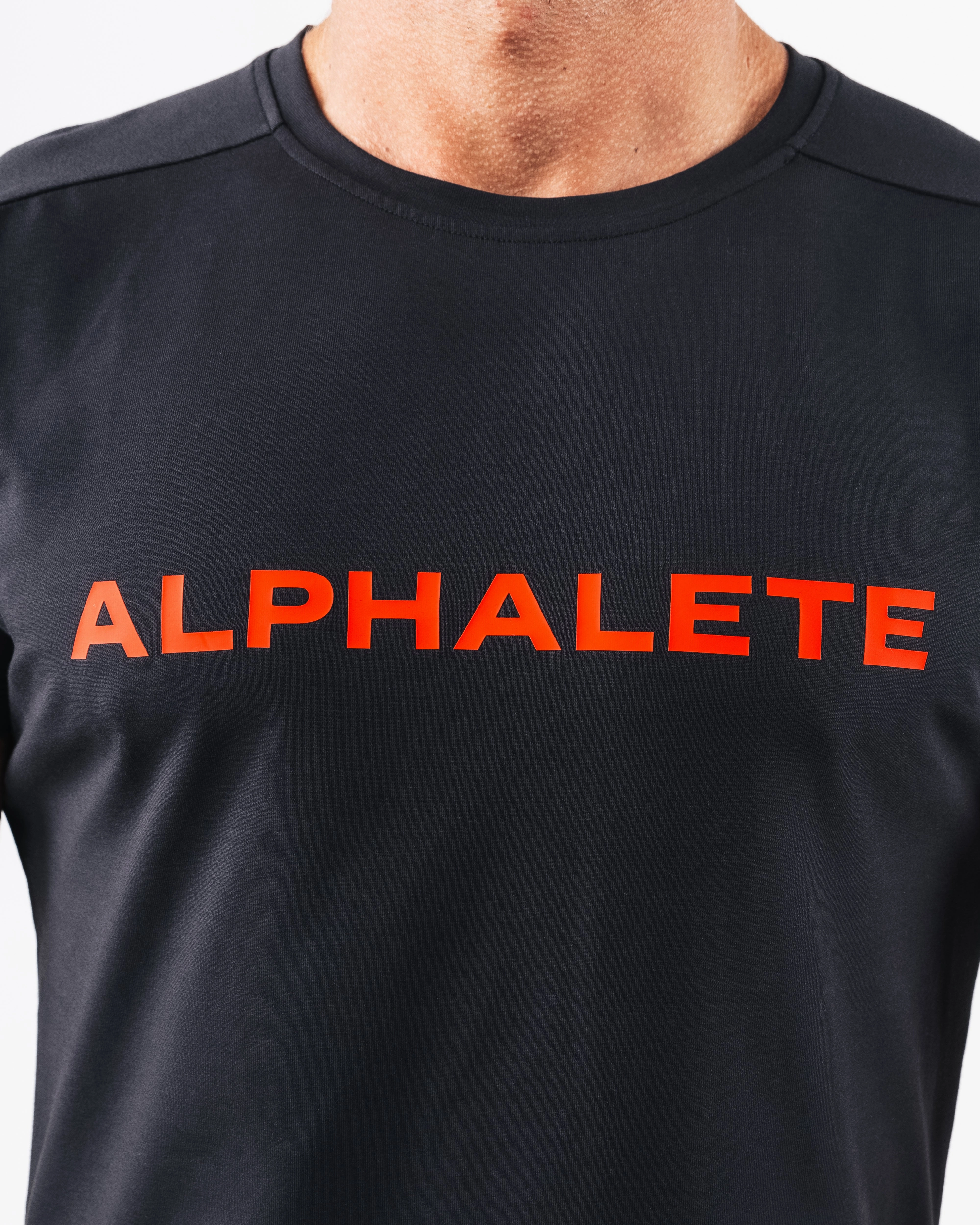 Core Tee - Black / Red