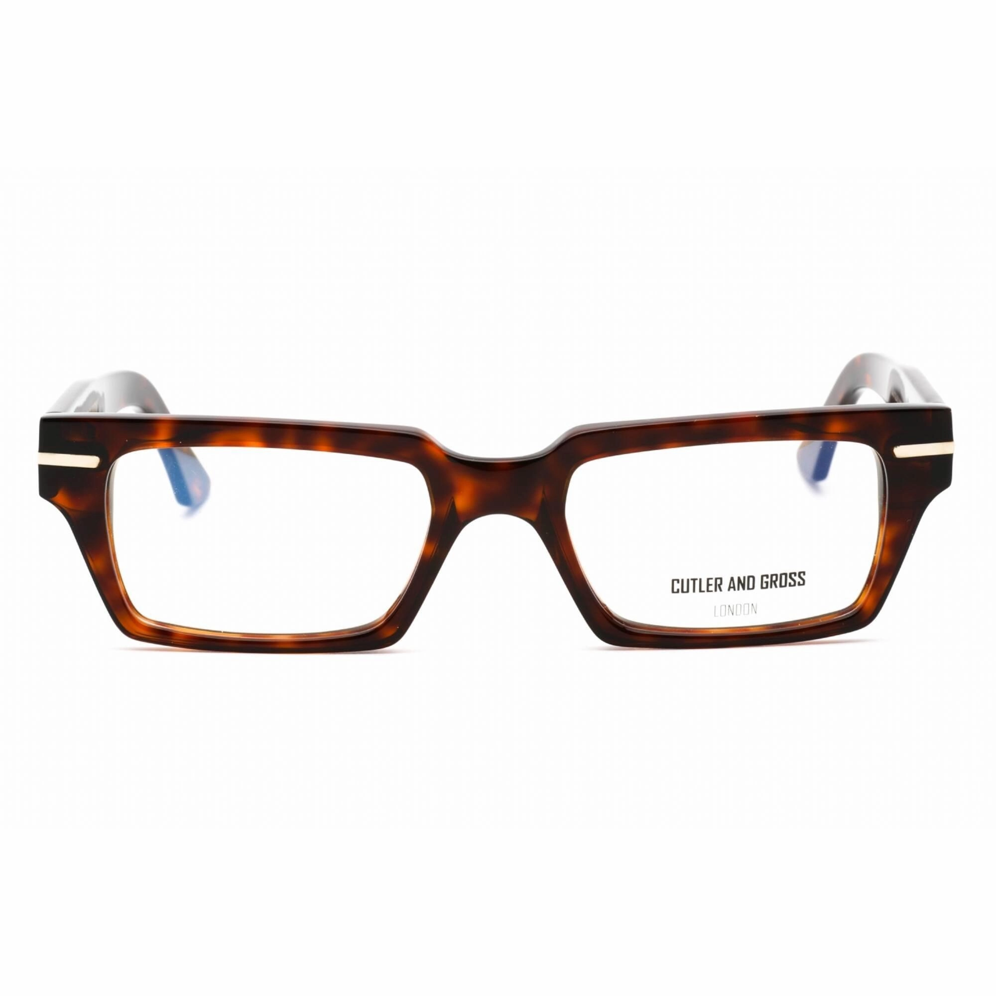 Cutler And Gross Men's Eyeglasses - Classic Dark Turtle Acetate Frame | CGOP1363 002
