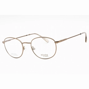 Elasta Men's Eyeglasses - Light Brown Full Rim Oval Clear Lens Frame | 7226 0TUI 00