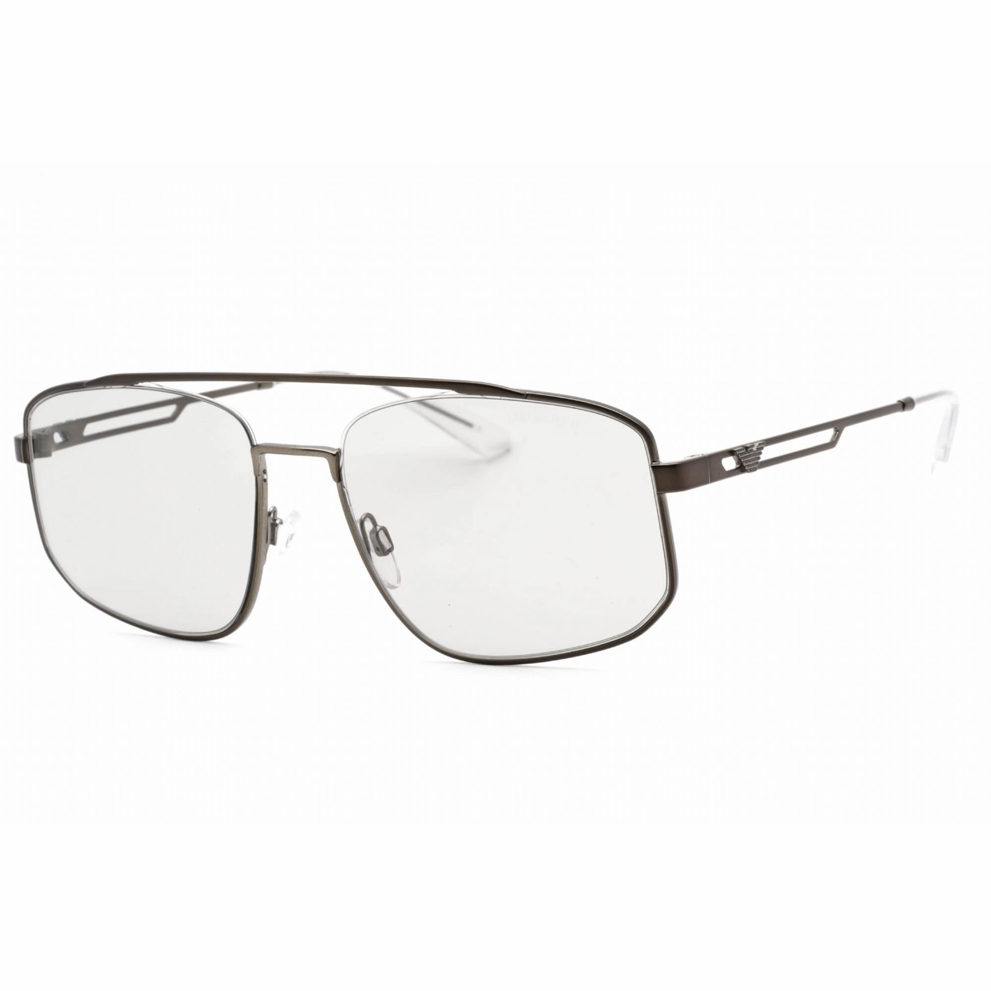 Emporio Armani Men's Sunglasses - Matte Gunmetal Rectangular Frame | 0EA2139 300387