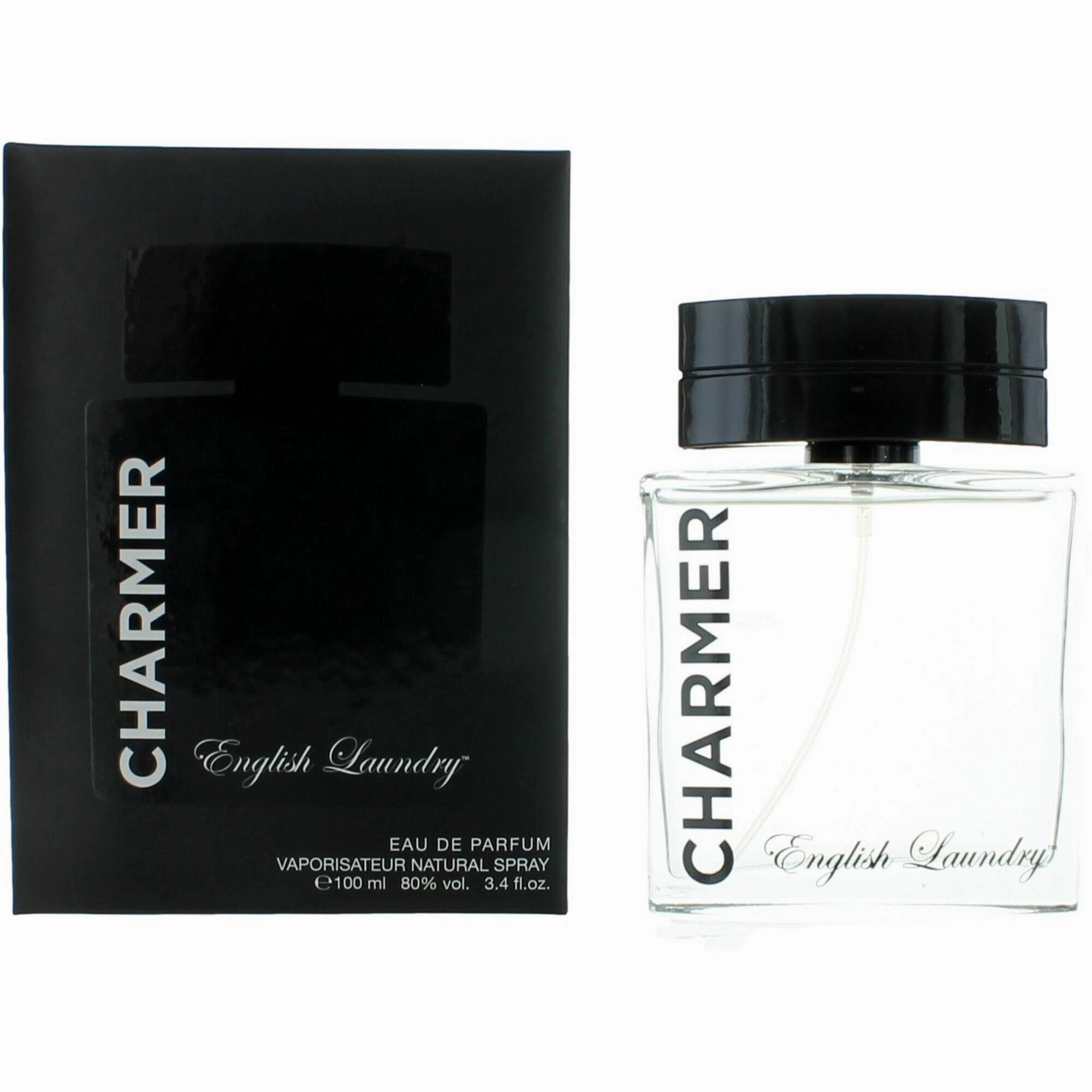 English Laundry Men's Eau De Parfum Spray - Charmer Refreshing Fragrance, 3.4 oz