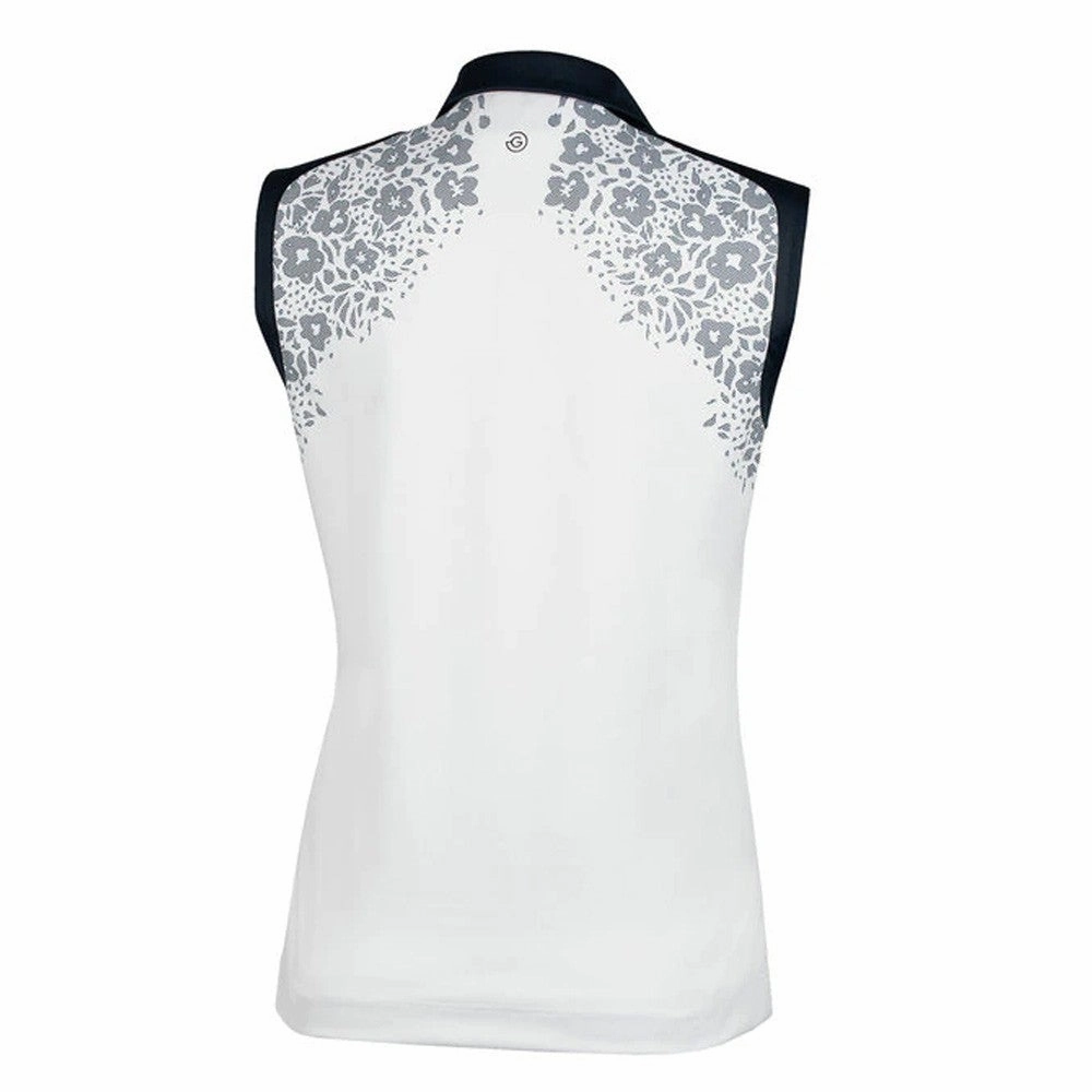 Galvin Green Meja Ventil8 Golf Polo White/Navy - SS21 Women