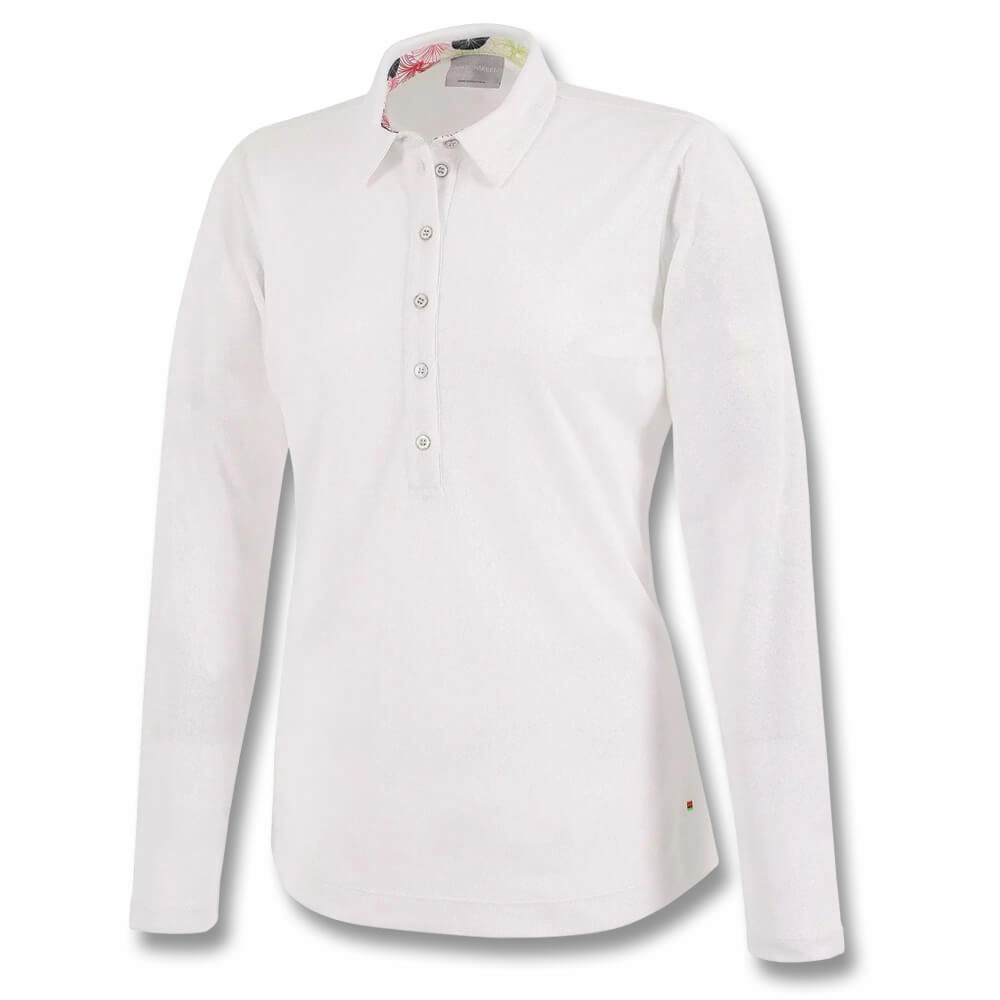 Galvin Green Melinda Ventil8 Plus Golf Polo White - FW20 Women
