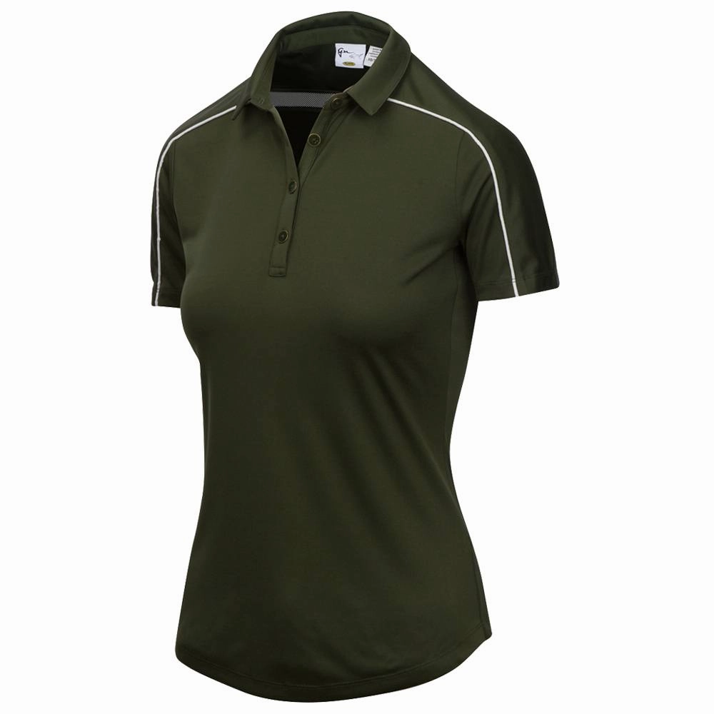 Greg Norman ML75 Pride Golf Polo Loden - SS19 Women