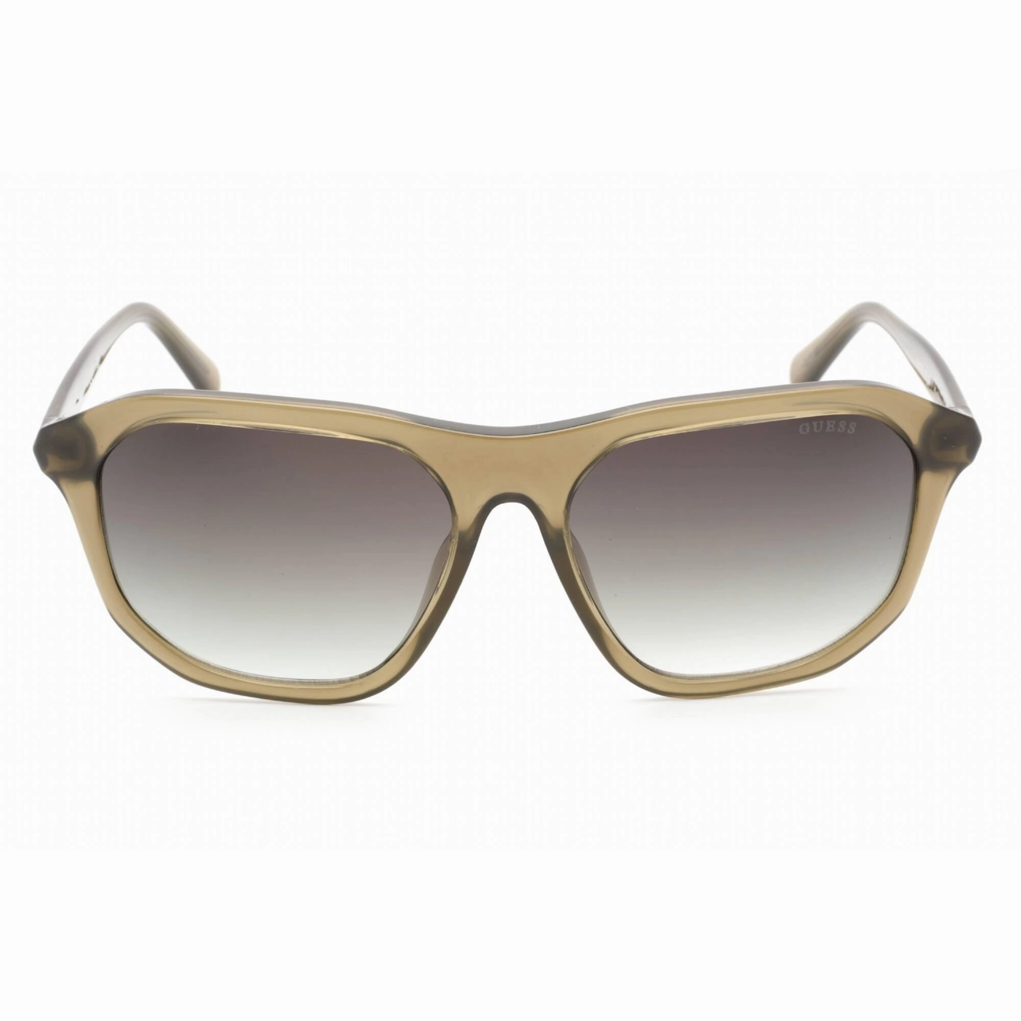Guess Men's Sunglasses - Light Green Injected Propionate Square Frame | GU00057 95P