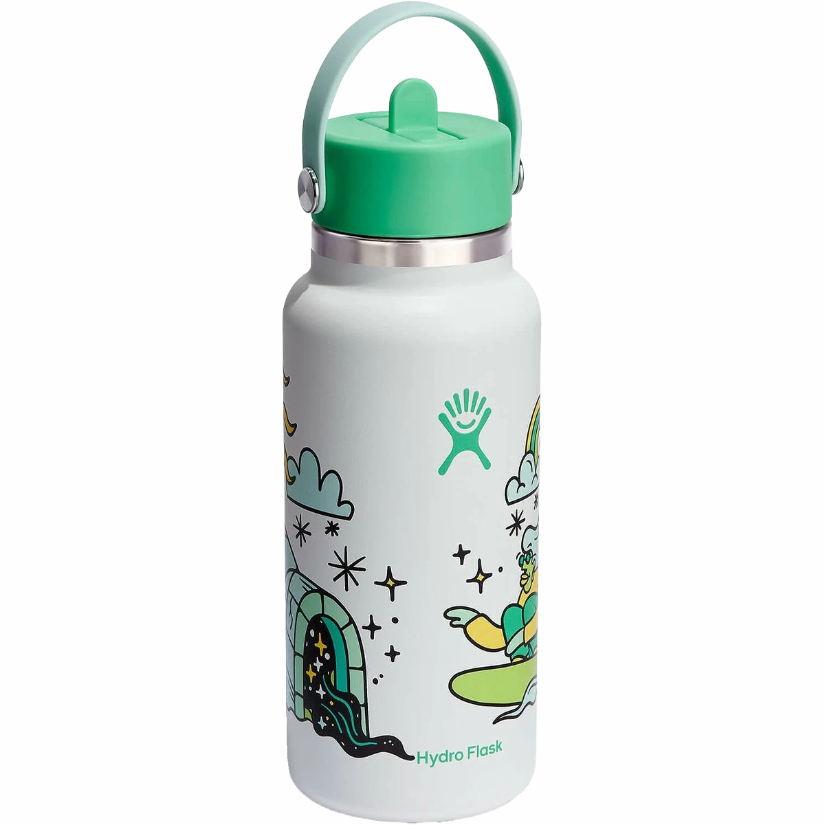 Hannah Eddy 32 oz Wide Mouth with Flex Straw Cap