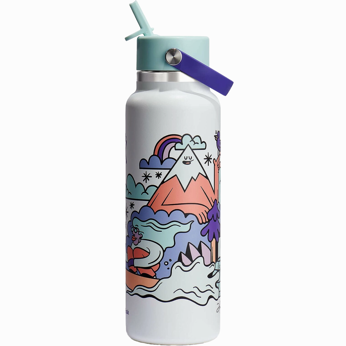Hannah Eddy 40 oz Wide Mouth with Flex Straw Cap