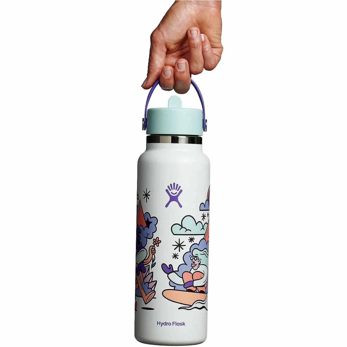 Hannah Eddy 40 oz Wide Mouth with Flex Straw Cap