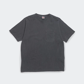 Healthknit SS Pocket Tee - Pigment Black