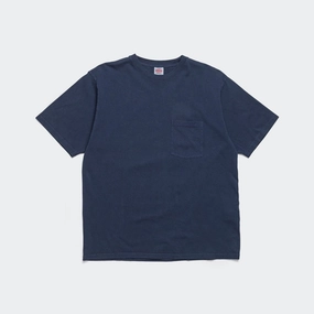 Healthknit SS Pocket Tee - Pigment Blue