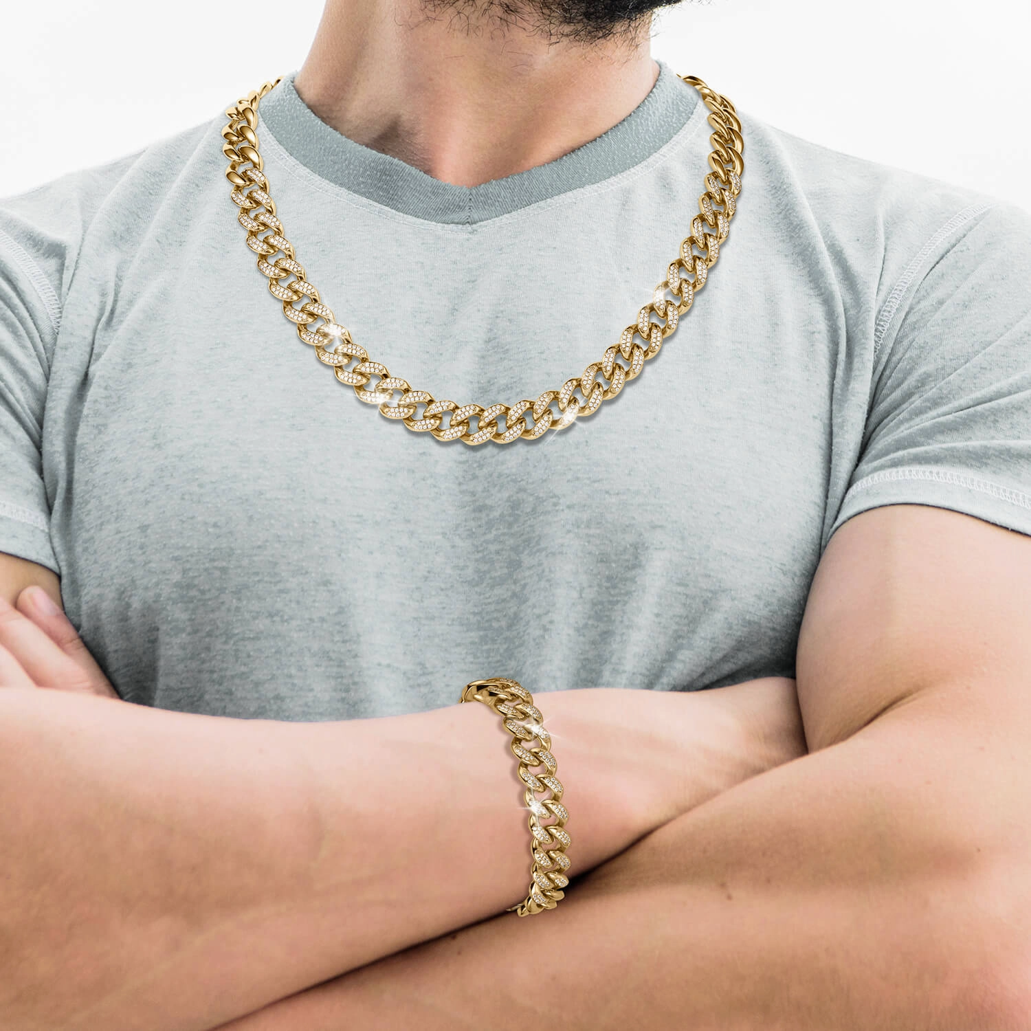 Ice Curb Necklace