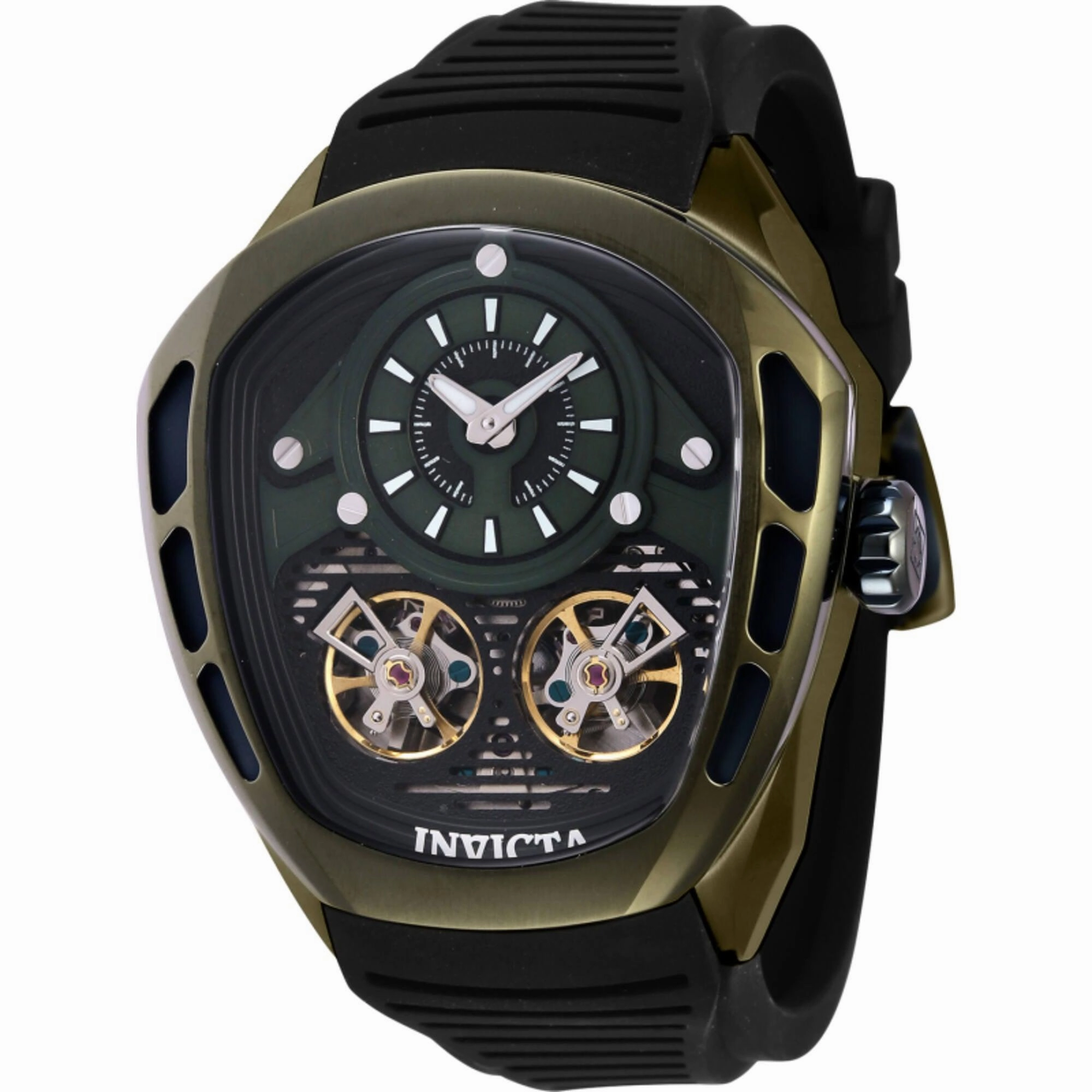 Invicta Men's Watch - Akula Automatic Light Green and Black Open Heart Dial | 43866