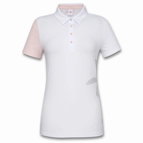 JDX America Bunny Golf Polo White - SS23 Women