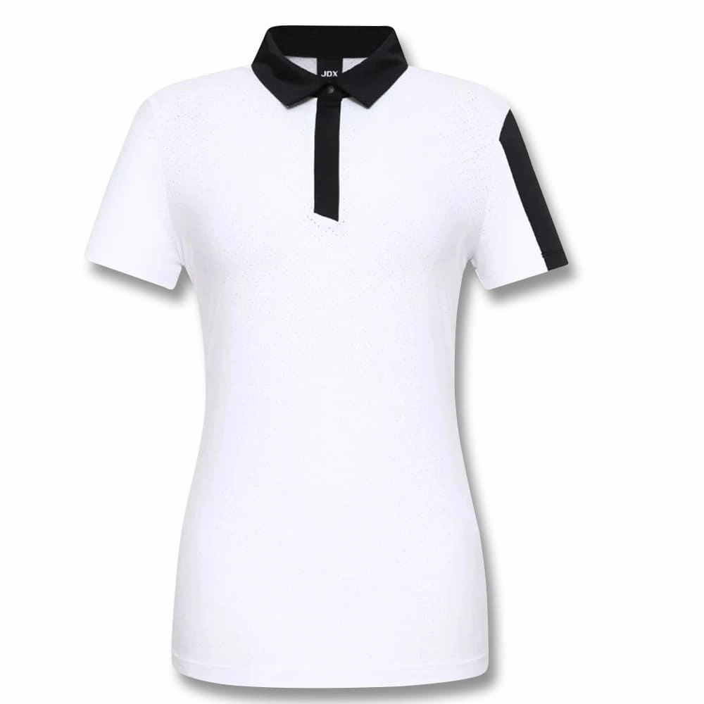 JDX America Daisy Golf Polo White - FW22 Women