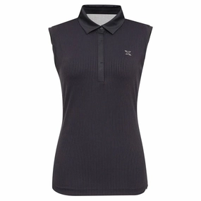 JDX America Emily Golf Polo Black - SS23 Women