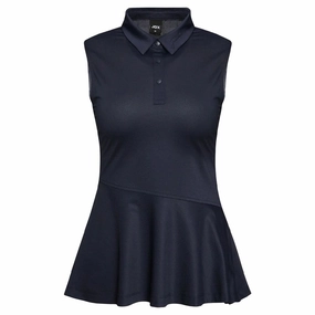 JDX America Mary-Anne Golf Polo Navy - SS23 Women