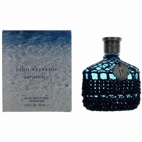 John Varvatos Men's Eau De Toilette Spray - Artisan Blu Captivating Scent, 2.5 oz