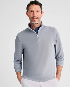 Johnnie O Men's Slick Slim Fit 1/4 Zip Pullover