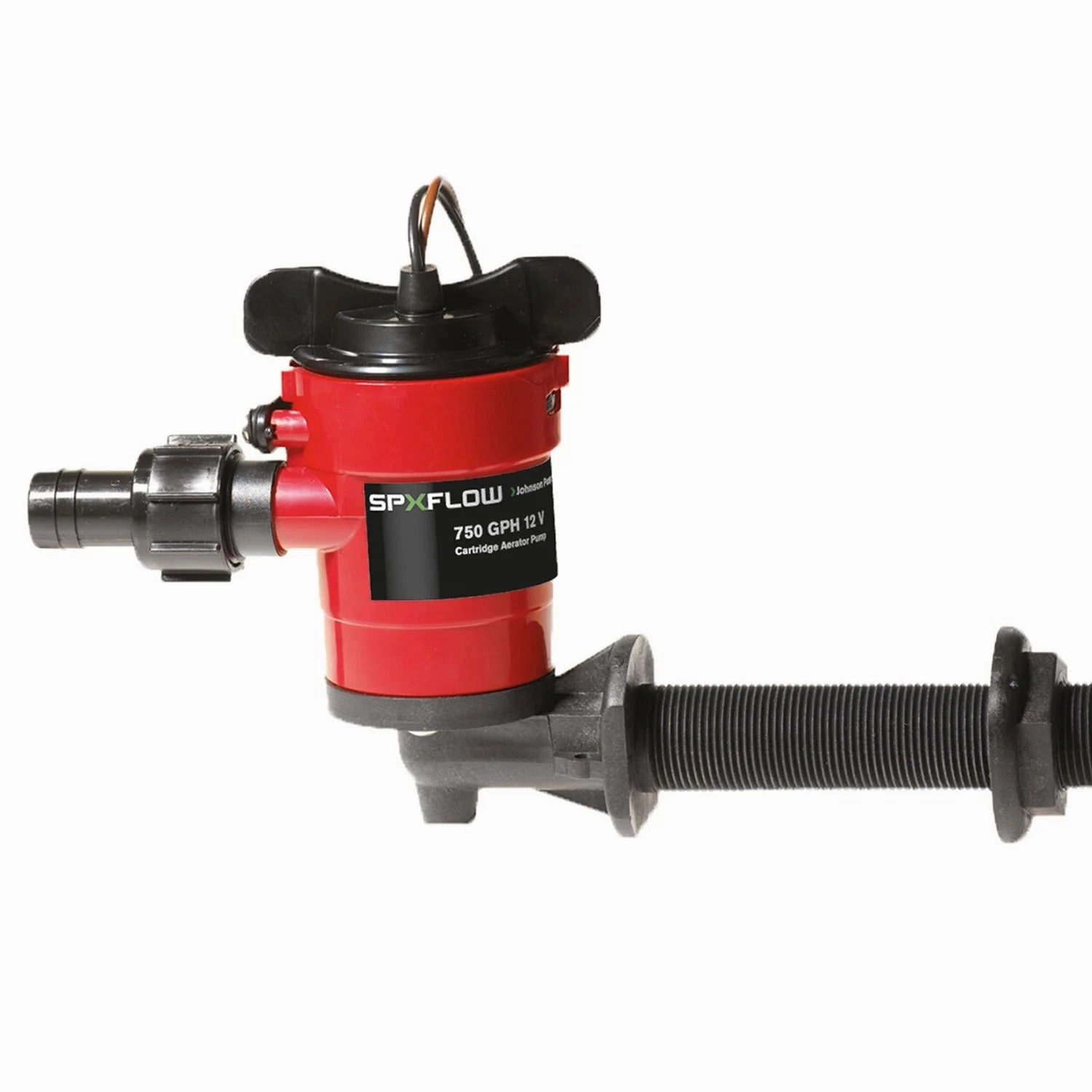 Johnson Pumps 38703 Cartridge Aerator Pump 750 GPH 12V 90 Degree Intake