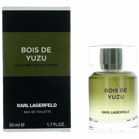 Karl Lagerfeld Men's EDT Spray - Bois De Yuzu Moss and Papyrus Base Notes, 1.7 oz