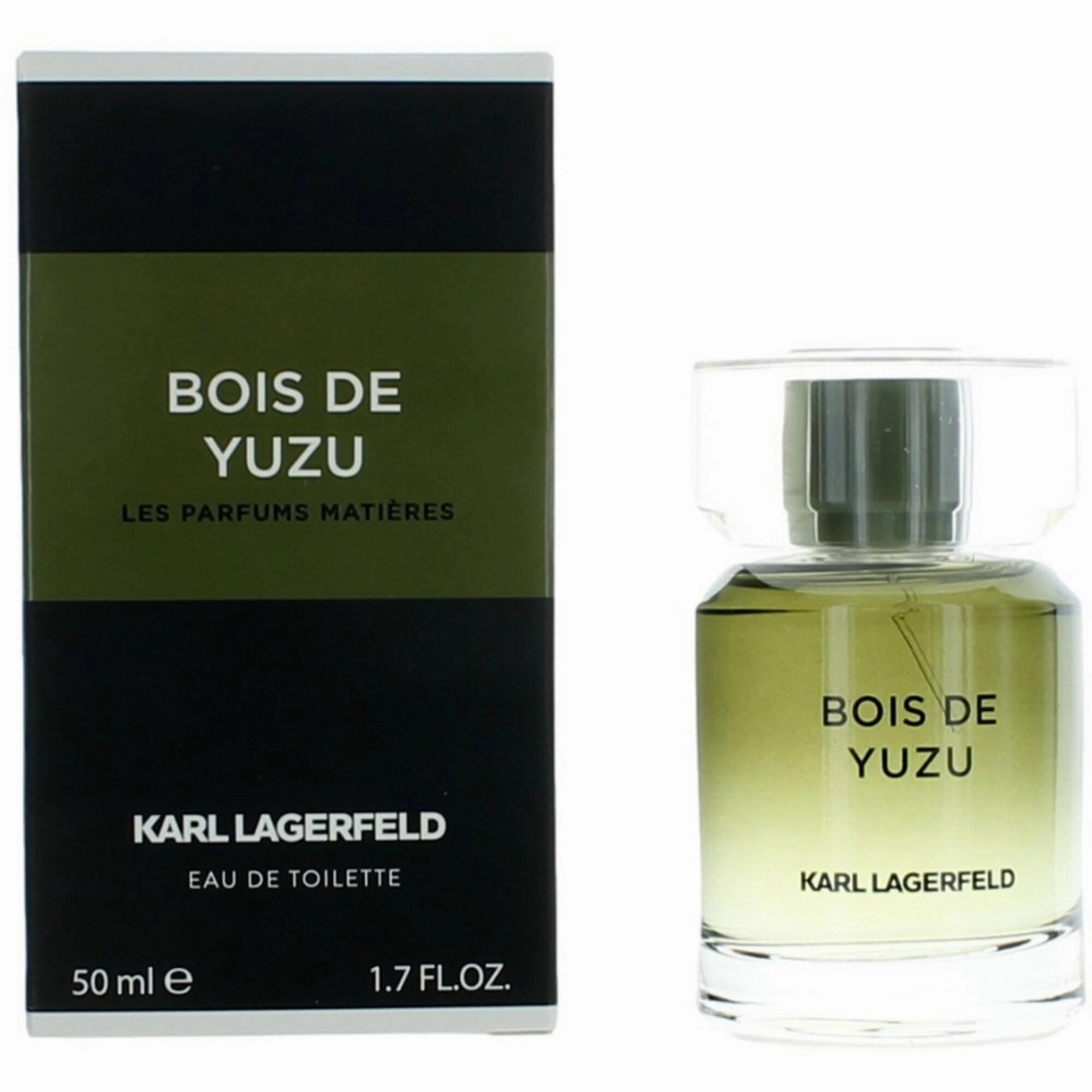Karl Lagerfeld Men's EDT Spray - Bois De Yuzu Moss and Papyrus Base Notes, 1.7 oz