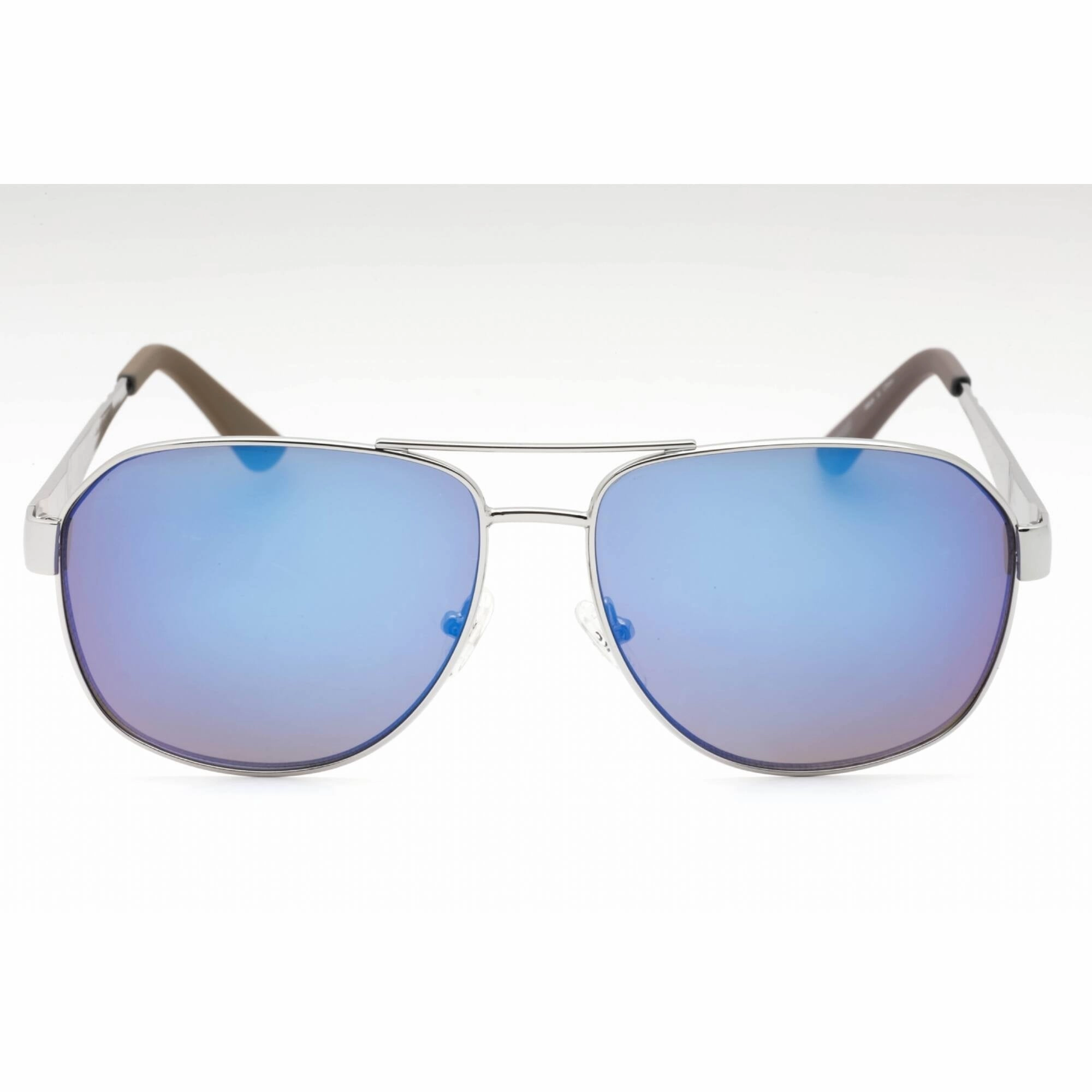 Kenneth Cole New York Men's Sunglasses - Shiny Light Nickeltin Frame | KC2809 10X