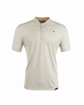 Khaki Maze Blade Polo
