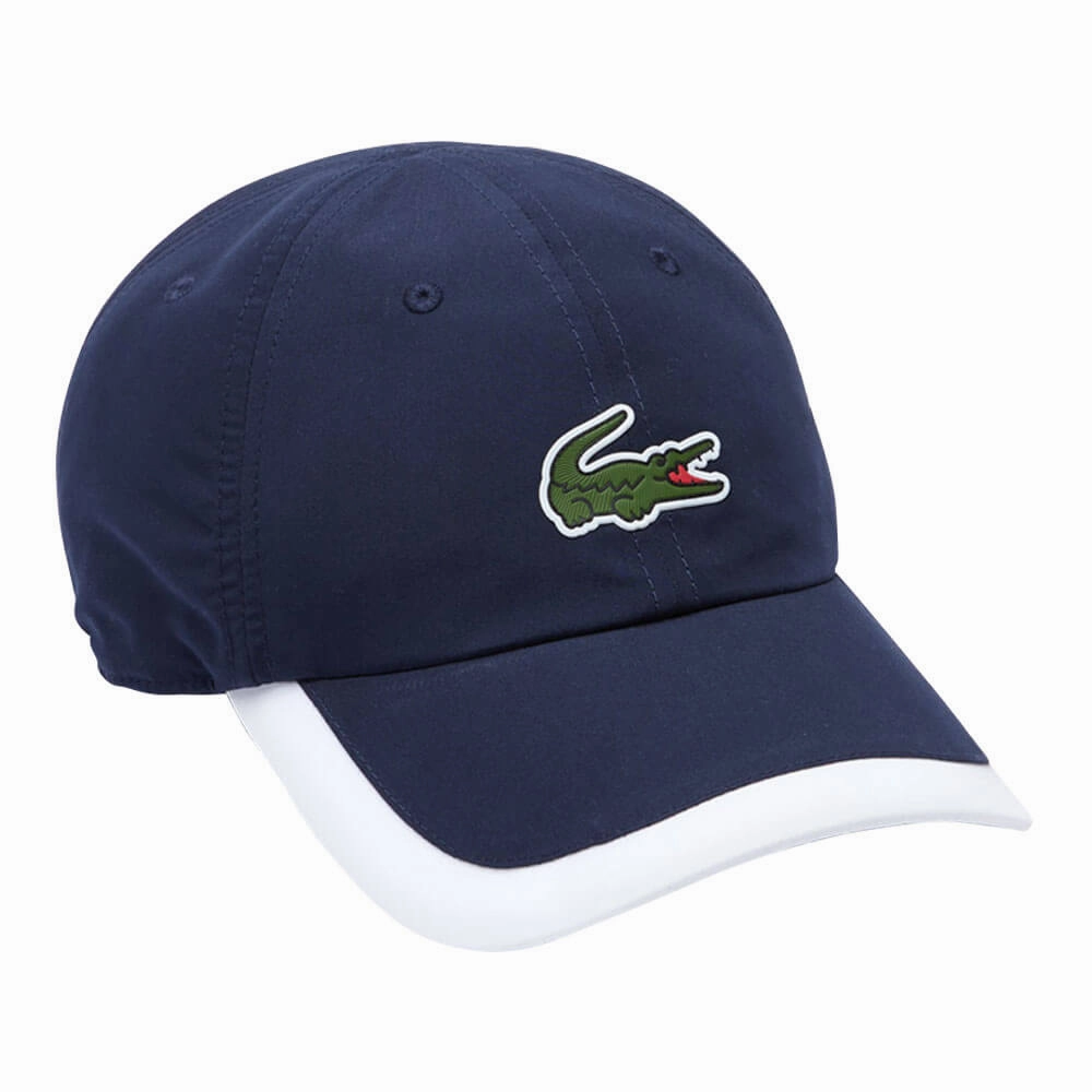 Lacoste Sport Contrast Border Lightweight Golf Cap Navy/White - 23 Unisex