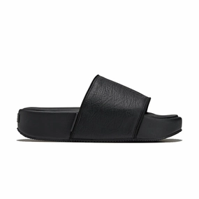 Leather Slides 'Black'