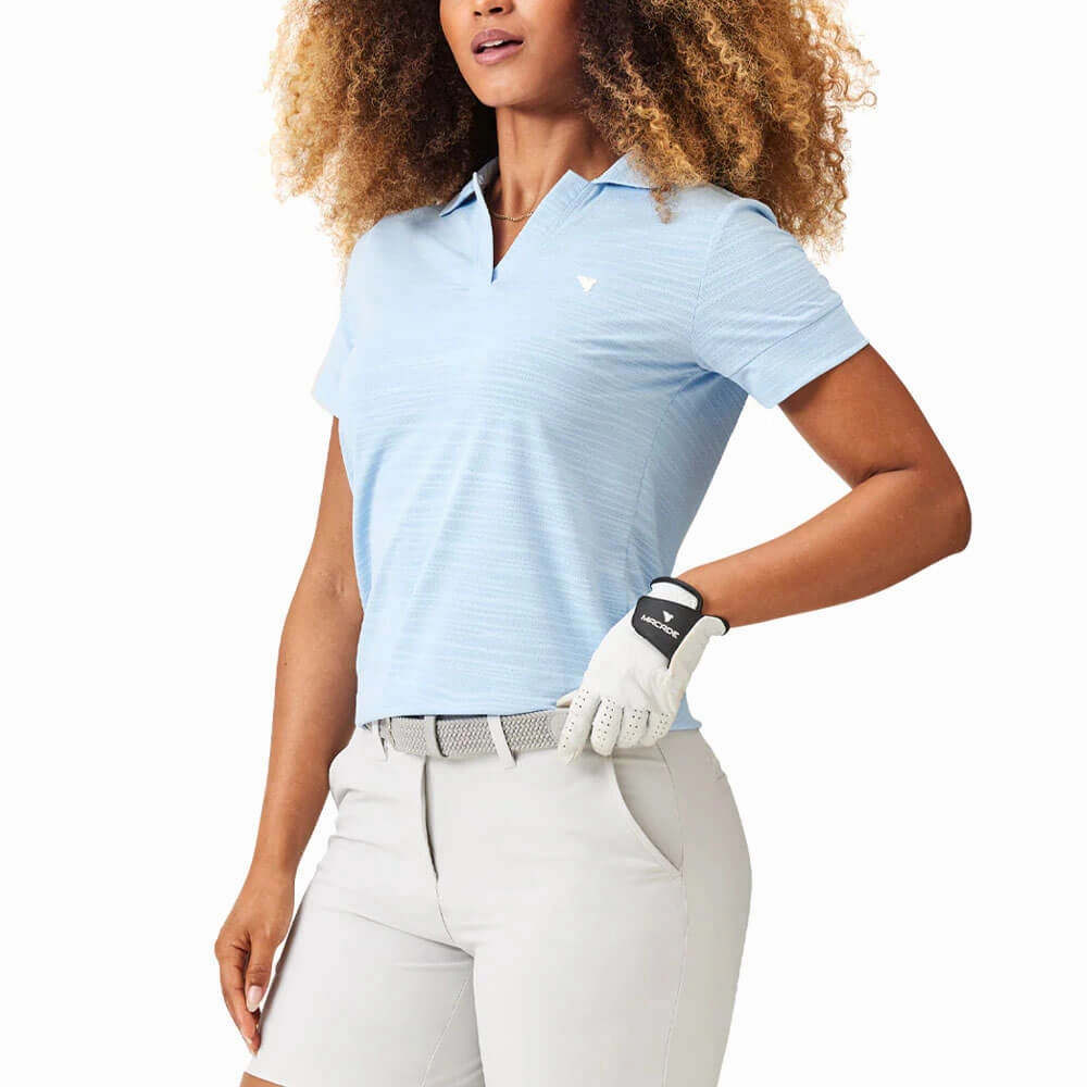 Macade Paige Golf Polo Light Blue - SS25 Women
