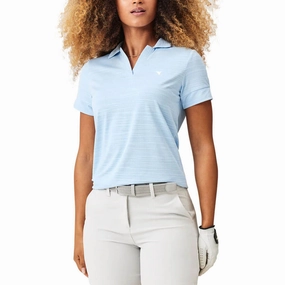 Macade Paige Golf Polo Light Blue - SS25 Women