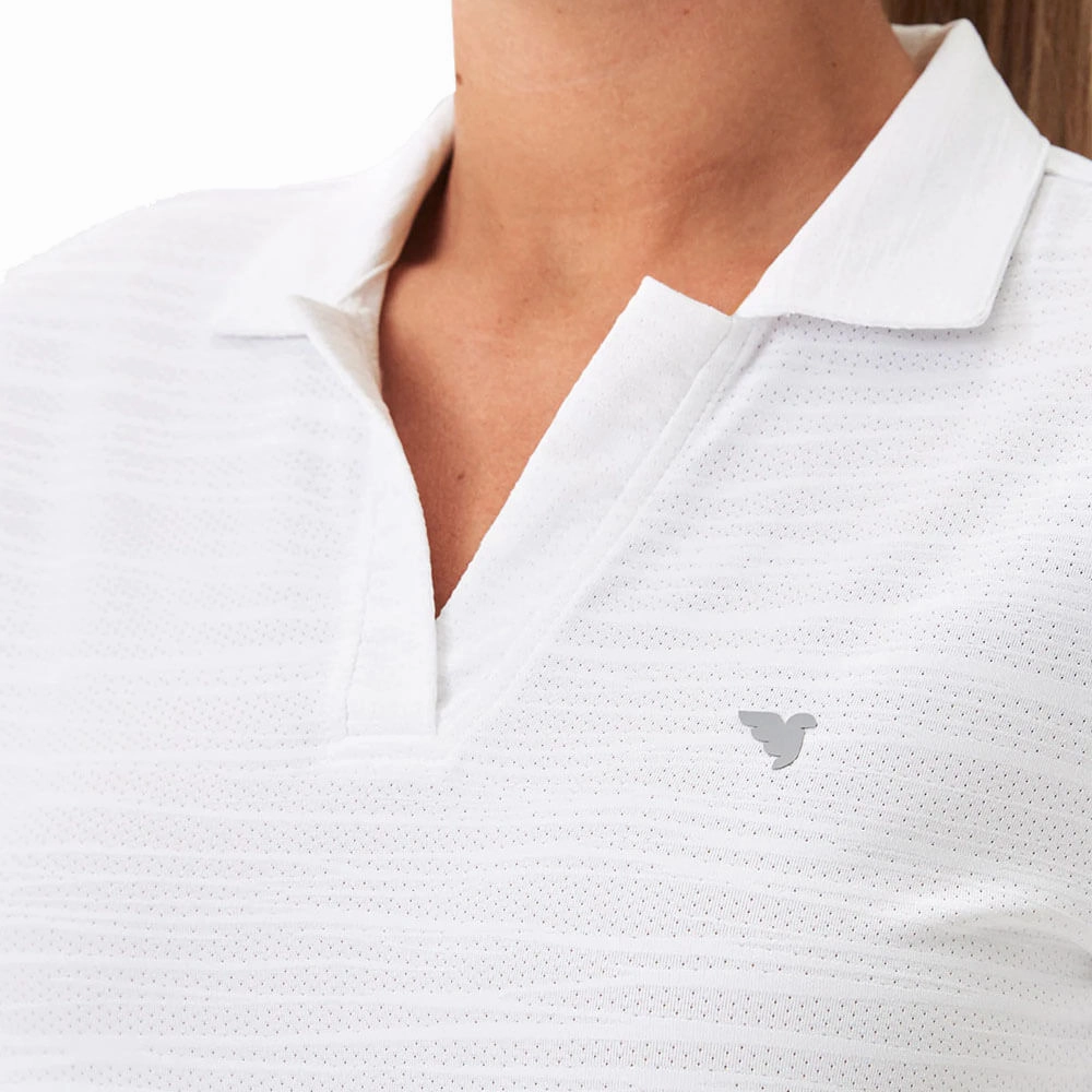 Macade Paige Golf Polo White - SS25 Women